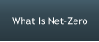 What Is Net-Zero